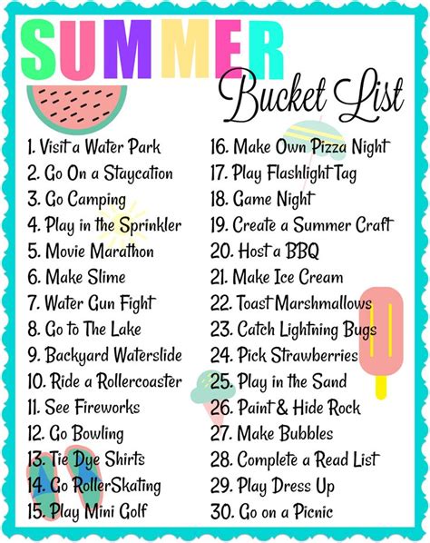 darling desi|The First Days of Summer my summer bucketlist  .